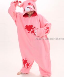 Pink Gloomy Bear Onesie Animal Costumes Adult Onesies Kigurumi Pajamas