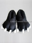 Black Animal Paws Shoes