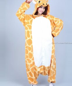 Giraffe Onesie Animal Costumes Adult Onesies Kigurumi Pajamas