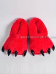 Red Animal Paws Shoes