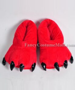 Red Animal Paws Shoes