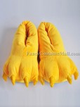 Yellow Animal Paws Shoes