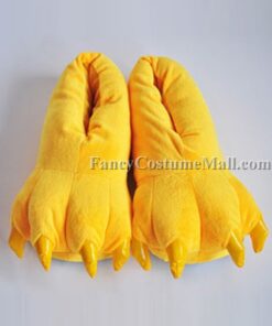 Yellow Animal Paws Shoes