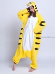 Yellow Tiger Onesie Animal Costumes Adult Onesies Kigurumi Pajamas