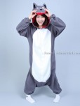 Gray Wolf Onesie Animal Costumes Adult Onesies Kigurumi Pajamas