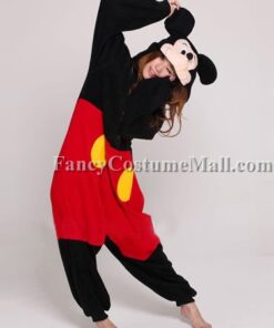 Mickey Mouse Onesie Disney Costumes Adult Onesies Kigurumi Pajamas