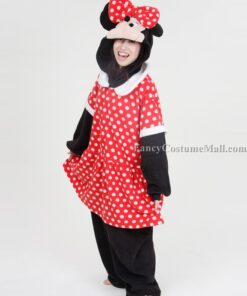 Minnie Mouse Onesie Disney Costumes Adult Onesies Kigurumi Pajamas