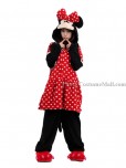 Minnie Mouse Onesie Disney Costumes Adult Onesies Kigurumi Pajamas