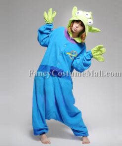 Toys Alien Little Green Man Onesie Animal Costumes Kigurumi Pajamas