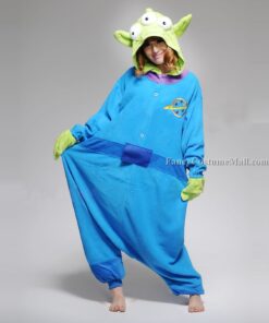 Toys Alien Little Green Man Onesie Animal Costumes Kigurumi Pajamas