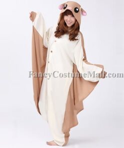 Flying Squirrel Onesie Animal Costumes Adult Onesies Kigurumi Pajamas