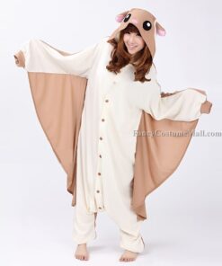 Flying Squirrel Onesie Animal Costumes Adult Onesies Kigurumi Pajamas