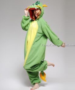 Green Dragon Onesie Animal Costumes Adult Onesies Kigurumi Pajamas