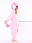 Pink Unicorn Kigurumi Animal Costumes Adult Onesies Kigurumi Pajamas