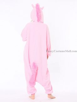 Pink Unicorn Kigurumi Animal Costumes Adult Onesies Kigurumi Pajamas