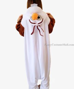 Olaf Onesie Frozen Costume Kigurumi Pajamas