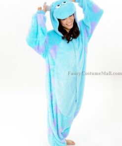 Sulley Onesie Sully Kigurumi Monsters Inc Onesies Kigurumi Pajamas