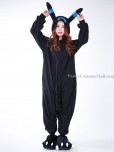 Blue Umbreon Onesie Pokemon Costumes Adult Onesies Kigurumi Pajamas