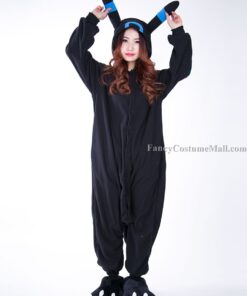 Blue Umbreon Onesie Pokemon Costumes Adult Onesies Kigurumi Pajamas