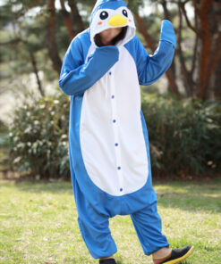 Blue Penguin Kigurumi Onesie